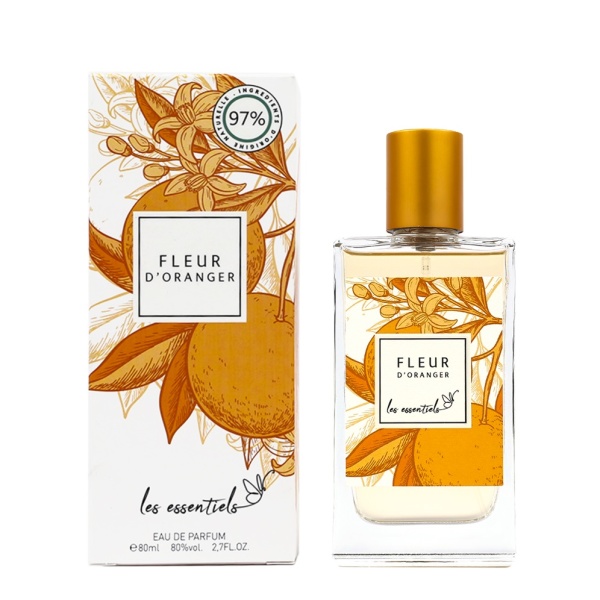 Fleur d'oranger Eau de Parfum besteht zu 97% aus Inhaltsstoffen natürlichen Ursprungs.