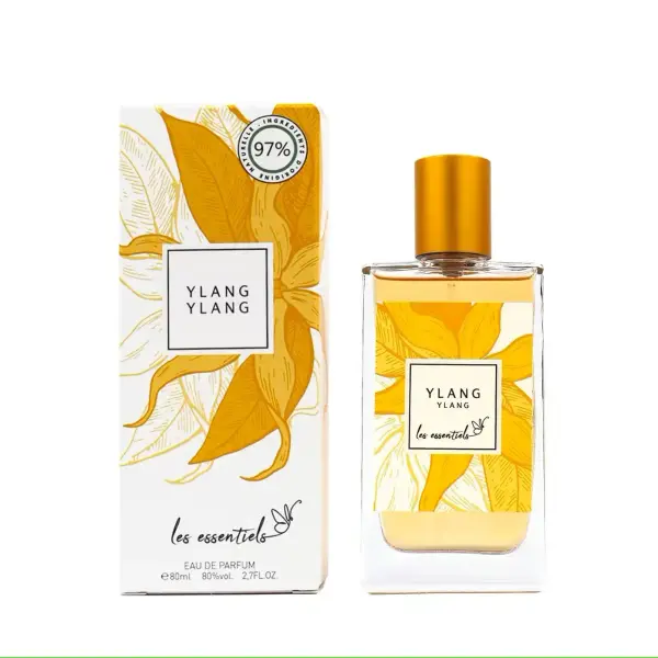 YLANG YLANG Eau de Parfum besteht zu 97% aus Inhaltsstoffen natürlichen Ursprungs.