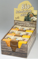 Schafmilchseife Bio Honig von Saling100g mit hochwertiger Schafmilch hergestellt in Deutschland