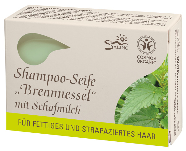 Schafmilch Shampoo-Seife mit Brennessel 125 g