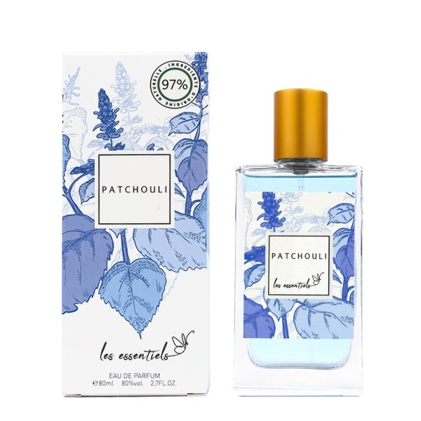 Patchouli Eau de Parfum besteht zu 97% aus Inhaltsstoffen natürlichen Ursprungs.