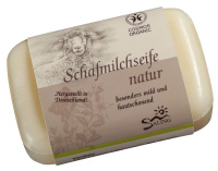 Schafmilchseife Natur 100g  mit hochwertiger Schafmilch...