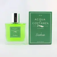 Grafische Duftnoten-Pyramide für Acqua di Costanza Seerhein: Kopfnote (Grapefruit), Herznote (Lorbeerblatt, Jasmin), Basisnote (Ambra, Guajakholz, Eichenmoos, Patchouli).